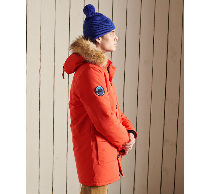 Winterjas EVEREST PARKA Bold Orange (M5011192A - UM2)