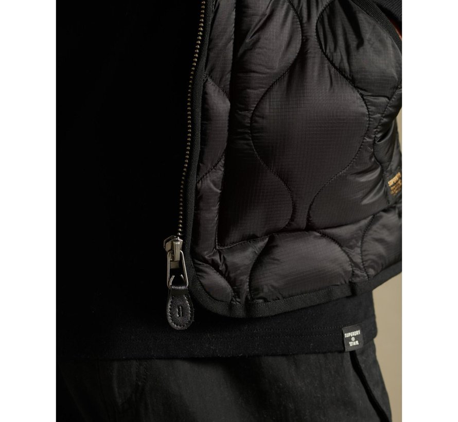 Tussenjas LINER BOMBER Jet Black (M5011255A - 12A)