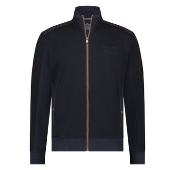 Fellows United Vest  Cardigan High Class Navy (22.2609 - 110)