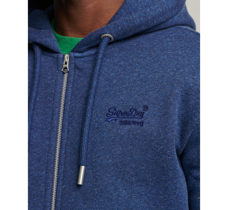 mens Essential Logo T-Shirt in Alaskan Blue Marl US