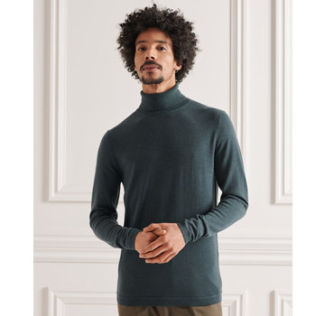 Superdry MERINO ROLLNECK Gramercy Green Marl (M6110062A - 3UW)