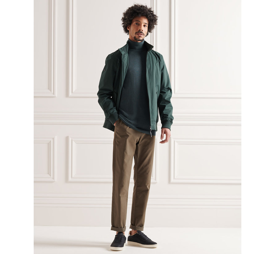 MERINO ROLLNECK Gramercy Green Marl (M6110062A - 3UW)
