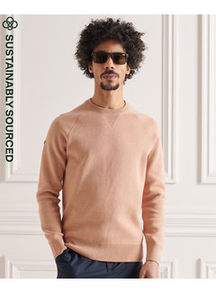 Superdry Sweater STUDIOS ESSENTIAL COTTON CREW Praline Marl (M6110230A - 5LI)