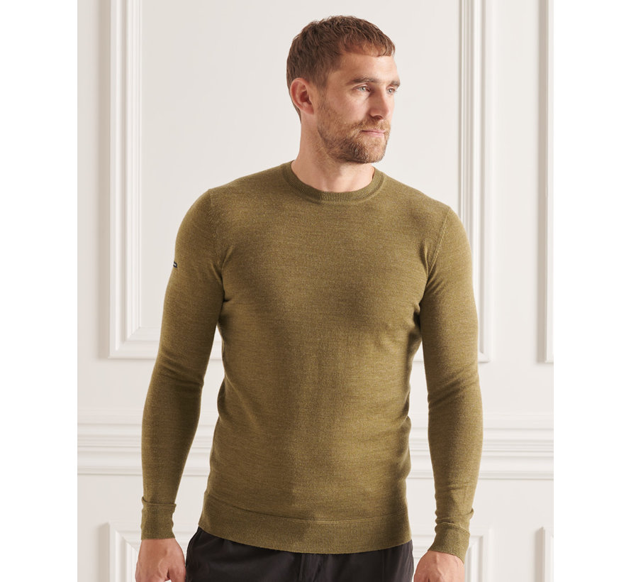 STUDIOS MERINO CREW Thyme Marl (M6110436A - 6IF)