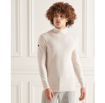 Superdry STUDIOS LAMBSWOOL ROLL NECK Off White (M6110438A - 71D)