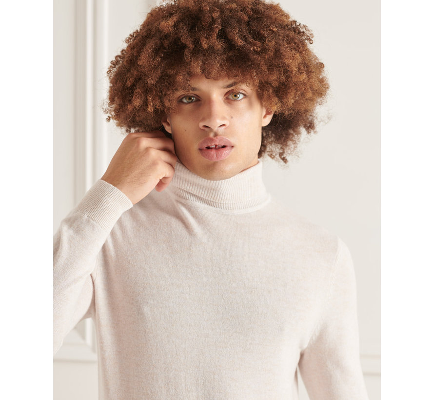 STUDIOS LAMBSWOOL ROLL NECK Off White (M6110438A - 71D)