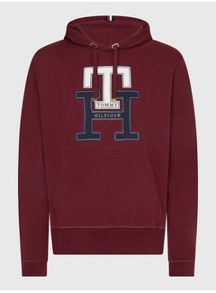 Tommy Hilfiger Hooded Sweater Deep Rouge (MW0MW28187 - VLP)