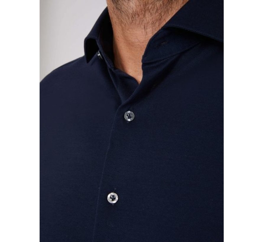 Piquo Shirt Dark Blue (110225001 - 699000)