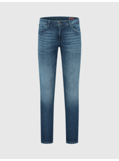 Pure Path Purewhite Jeans The Jone Skinny Fit Denim Mid Blue (W0109 - 000083)