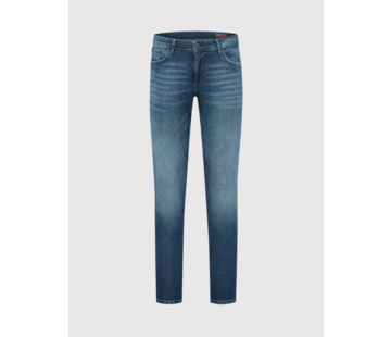 Pure Path Purewhite Jeans The Jone Skinny Fit Denim Mid Blue (W0109 - 000083)