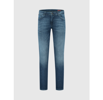 Pure Path Purewhite Jeans The Jone Skinny Fit Denim Mid Blue (W0109 - 000083)