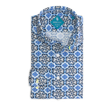 District Indigo Performance Overhemd Blue (7.31.025.721.318 - 318)