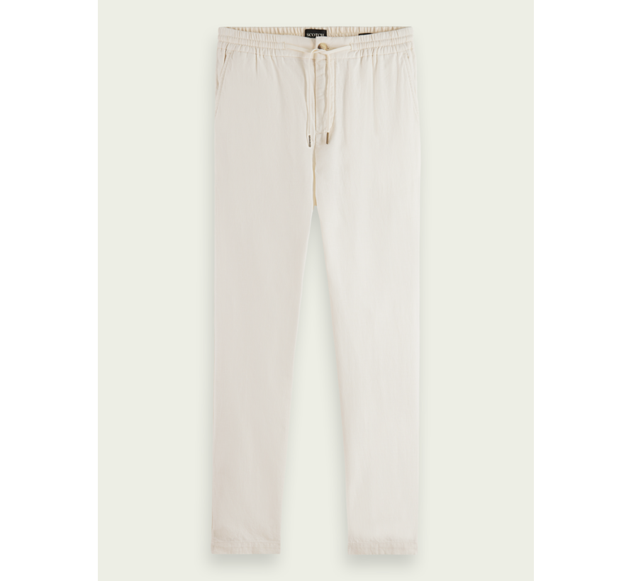 WARREN Cotton/linen twill jogger Kit (174932 - 0086)