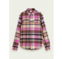 Regular-Fit checked brushed flannel shirt Combo A (169732 - 0217)