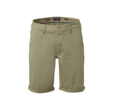 No Excess Short Chino Garment Dyed Twill Stretch Smoke Green (198190366SN-155)
