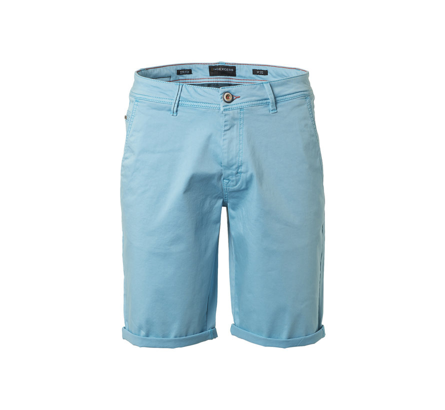 Short Chino Garment Dyed Twill Stretch Light Aqua (198190366SN-128)