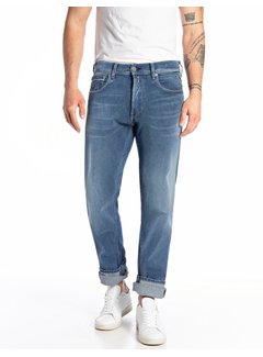 Replay Jeans GROVER STRAIGHT MEDIUM BLUE (MA972 .000.685 490 - 009)