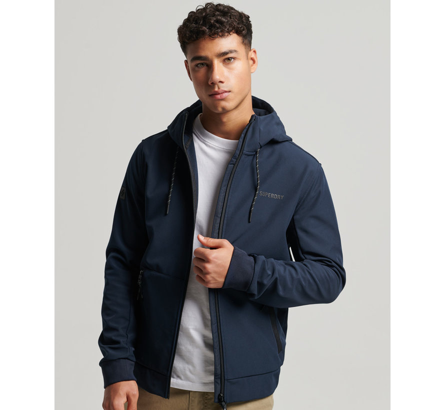 schieten samenkomen werknemer Superdry Softshell jas Eclipse Navy (M5011605A - 98T) - Nieuwnieuw.com  Herenmode