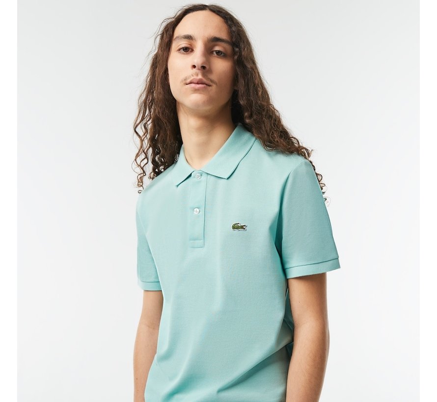 Korte Mouw Polo Slim Fit Pastille Mint (PH4012-31 - LGF)