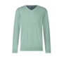 Pullover V-neck Iconic Basics Mid green (99.1102 -175)