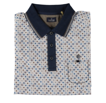 Fellows United Polo vintage wheels mercerised Mid brown (31.3603 -143)