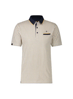 Fellows United Polo blocks & bars white (31.3627 -104)
