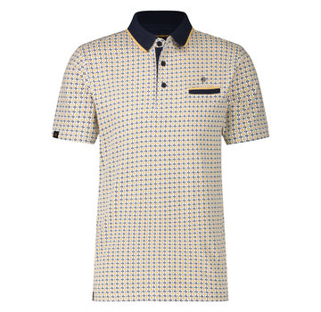 Fellows United Polo blocks & bars white (31.3627 -104)