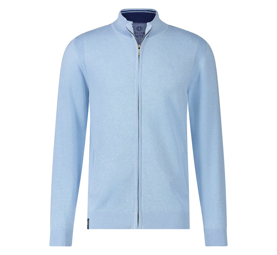 Cardigan Iconic Basics Plain Light blue (99.1101 -119)