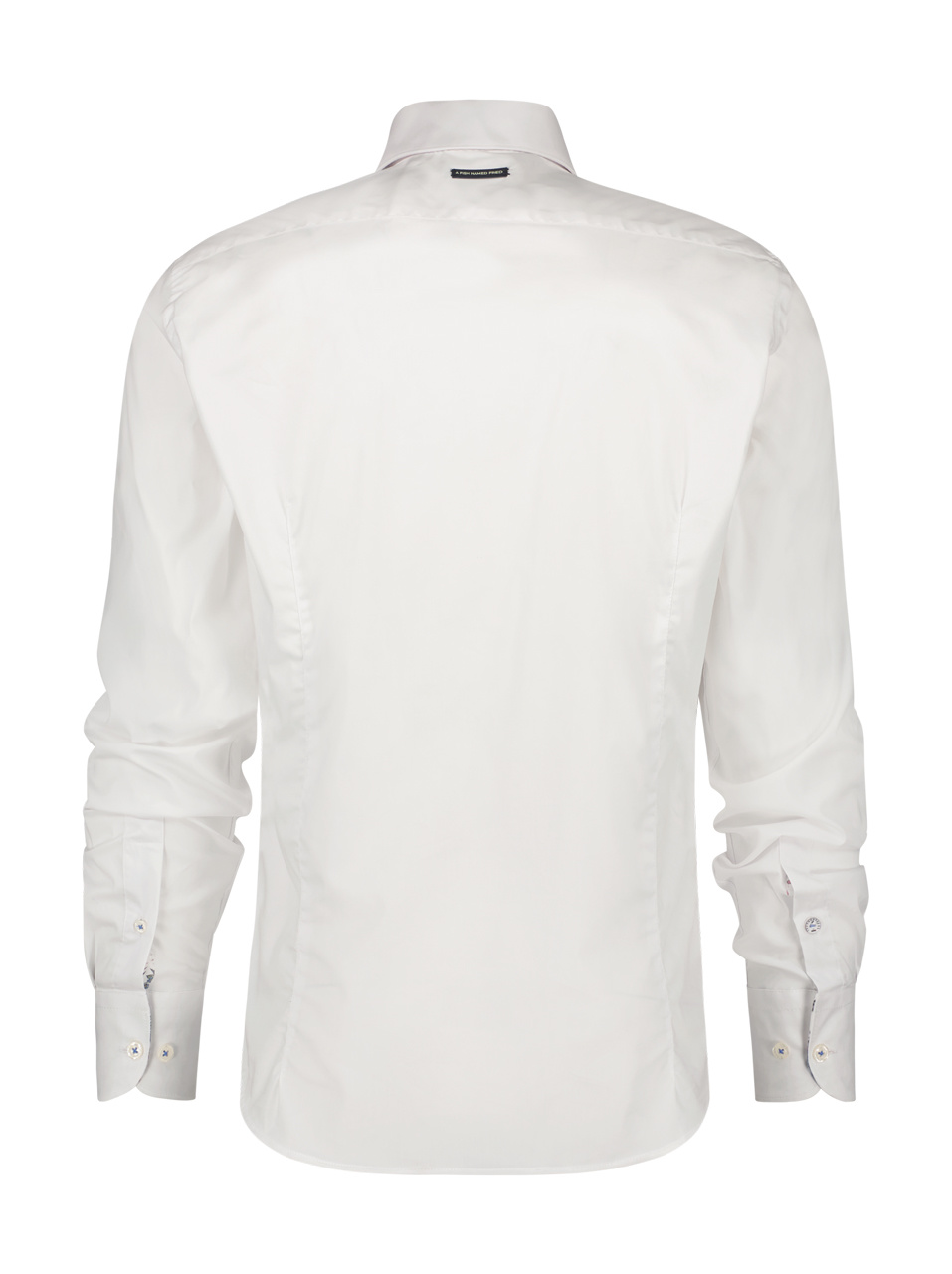 A Fish Named Fred Overhemd Powerstretch White XL a fish named fred