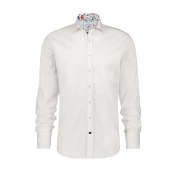 A Fish Named Fred Overhemd powerstretch White (9773 - 104)