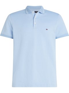 Tommy Hilfiger MW S/S Polos Vessel Blue / White Moulin (MW0MW30780 - C1Z)