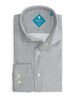 District Indigo Performance Overhemd Chambray Grey (7.31.025.760 - 326)