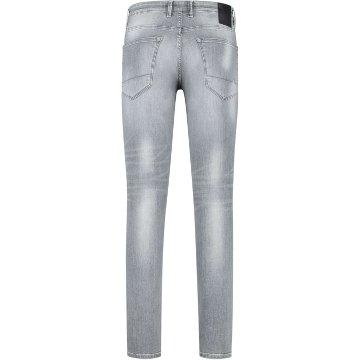 Purewhite The Jone Skinny Fit Denim Mid Grey Purewhite