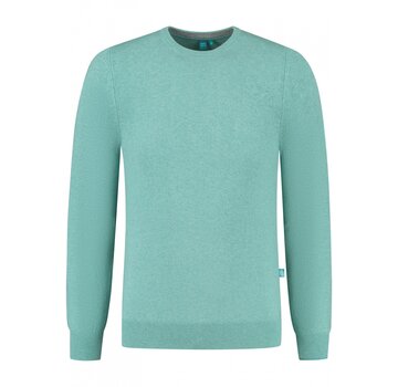 District Indigo Crewneck Pullover Aqua (7.31.500.550 - 019)