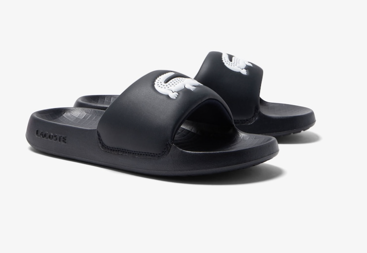 Lacoste Slippers BlackWhite . Lacoste