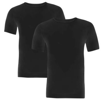 Alan Red Copenhagen 2-Pack Ronde hals T-shirts BLACK(7030-99)