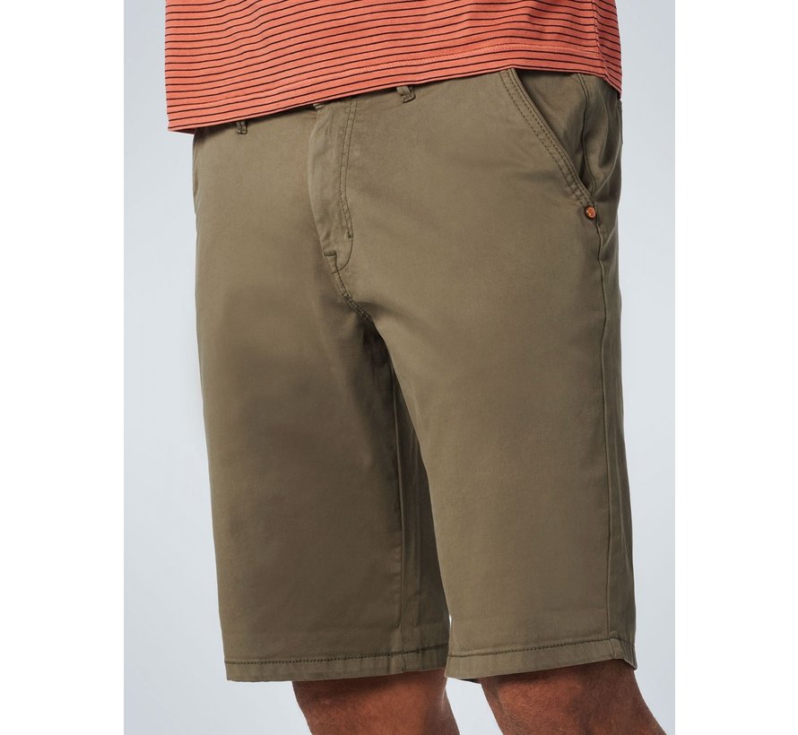 Short Chino Garment Dyed Twill Stretch Army (198190366SN-053)