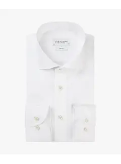 Profuomo Strijkvrij Overhemd Slim Fit Wit (PP0H0A001)N