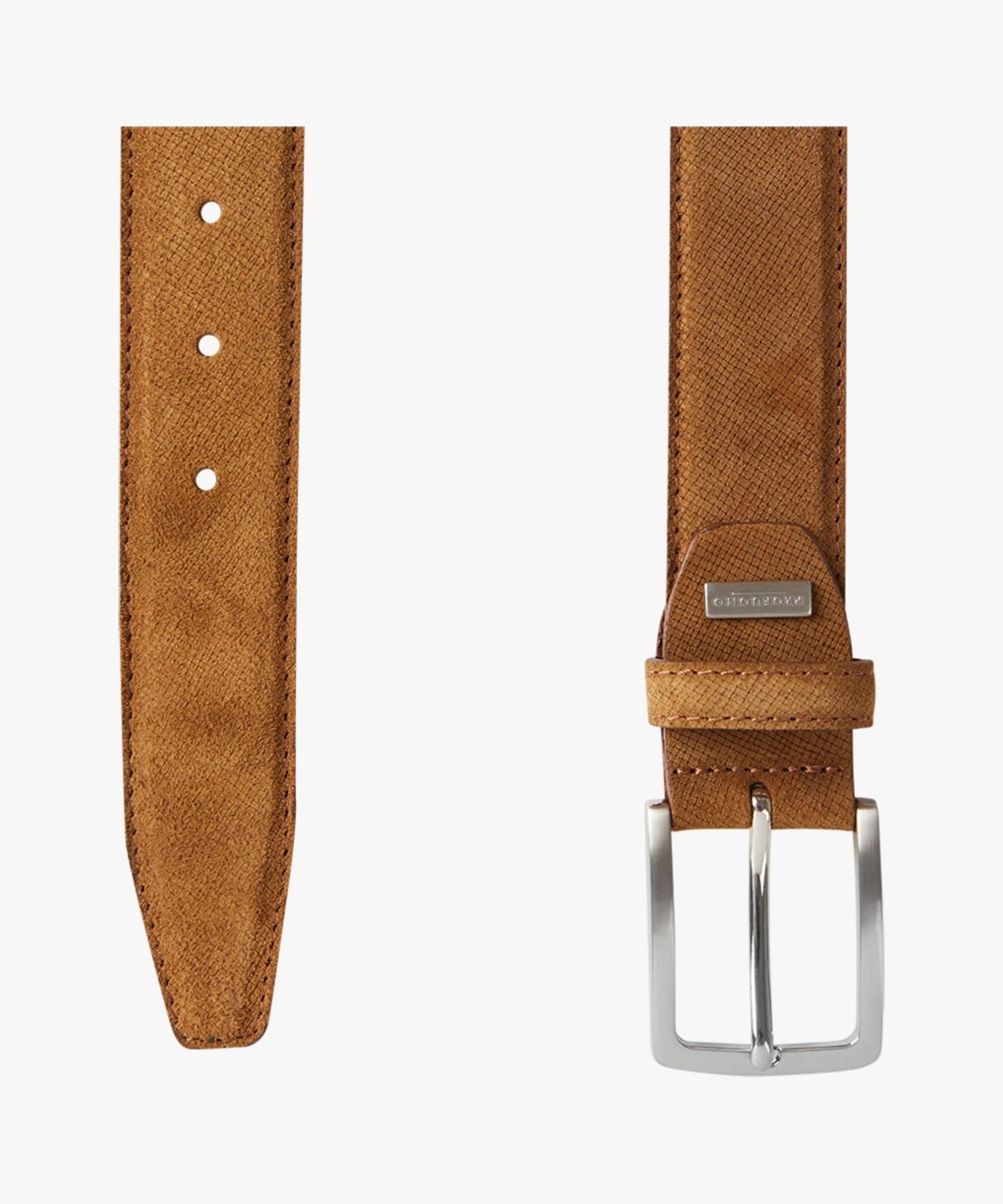 Profuomo Riem Suede Structure Tabacco Cammel    Profuomo