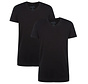 V-hals T-shirts Velo Long Fit 2Pack Black (Velo-LF-001)