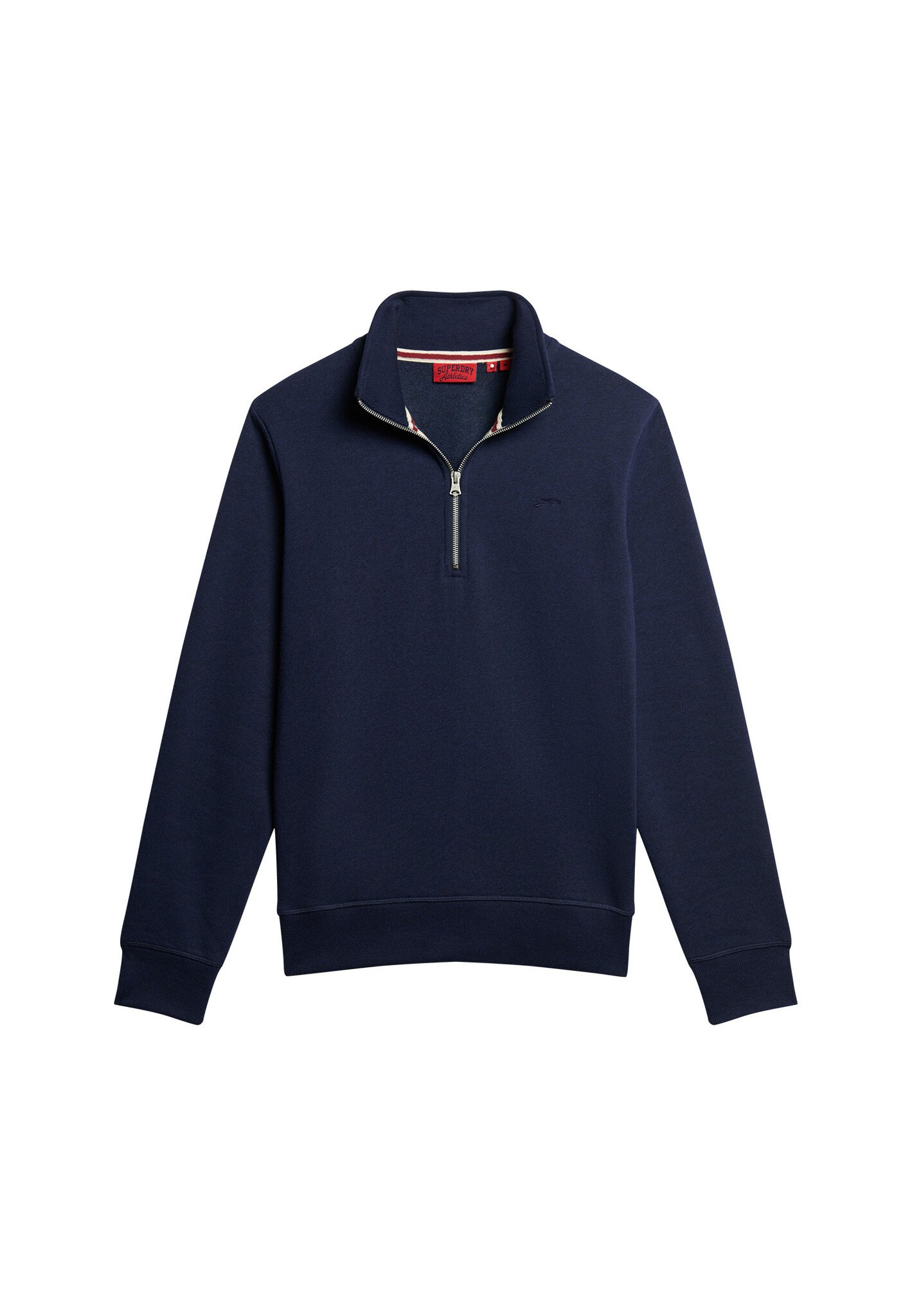 Superdry ESSENTIAL HALF ZIP SWEATSHIRT Rich Navy Marl (M2013112A - WJC) -   Herenmode