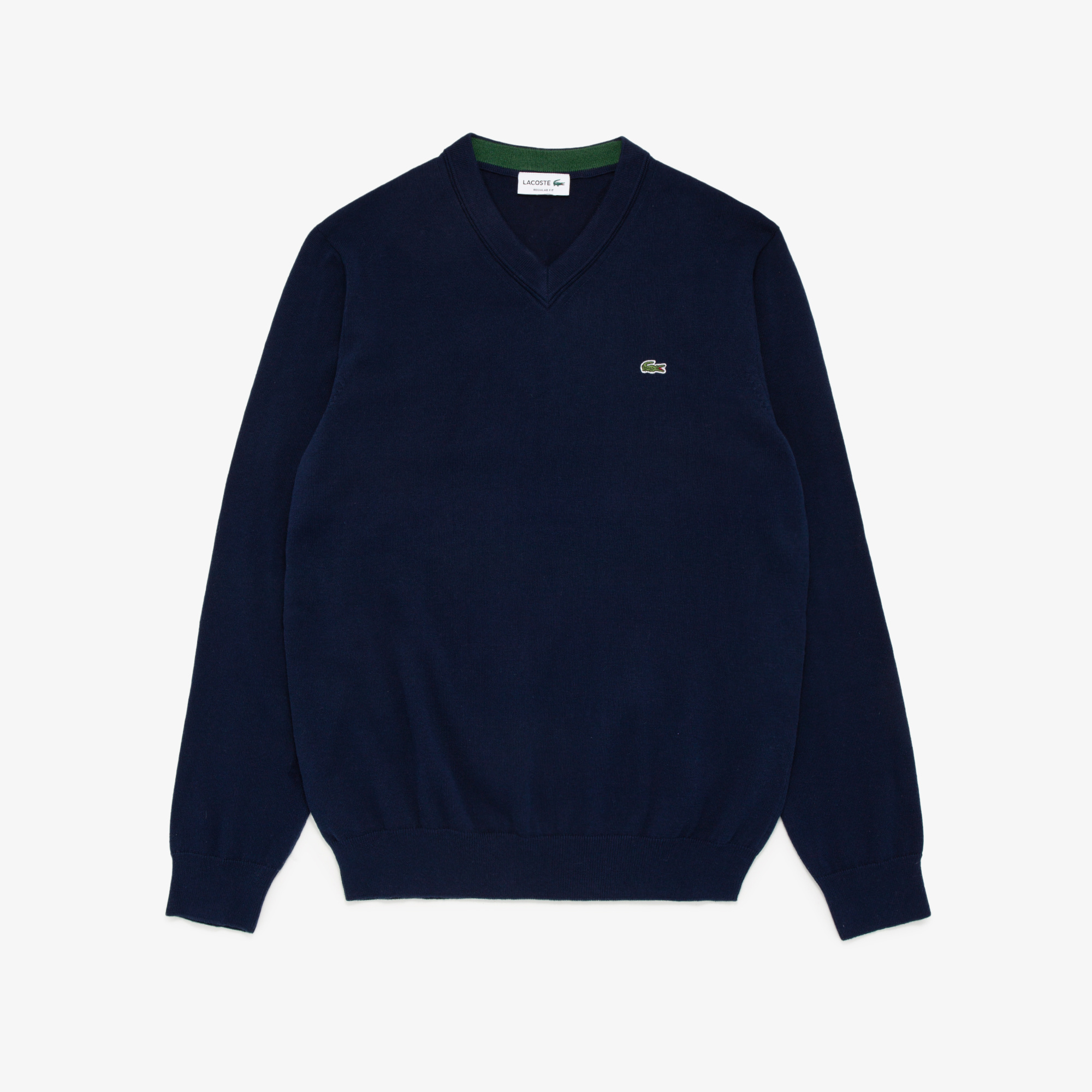 Lacoste Sweater Navy blue (AH2183-33 - 166) - Nieuwnieuw.com Herenmode