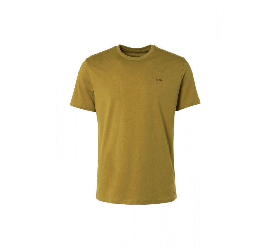 T-shirt Crewneck Solid Basic Olive (21340701 - 055)