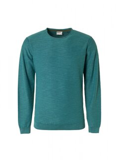 No Excess Pullover Crewneck Garment Dyed + Stone Washed Ocean (21230801SN - 131)