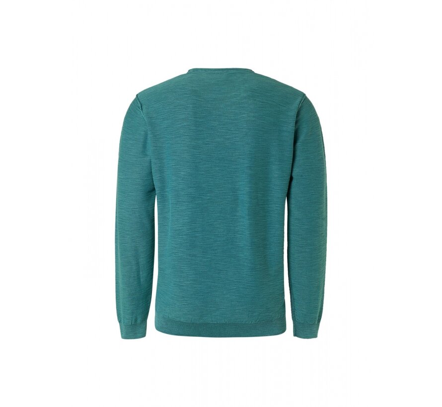 Pullover Crewneck Garment Dyed + Stone Washed Ocean (21230801SN - 131)