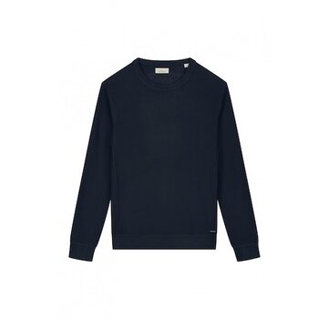 Dstrezzed Pullover Clean Structure knit Ivar Crew Moonless Night (405628 - 994)