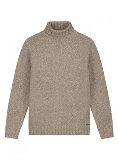 Dstrezzed Soft Melange Ove Turtle Neck Coffee (405624 - 260)