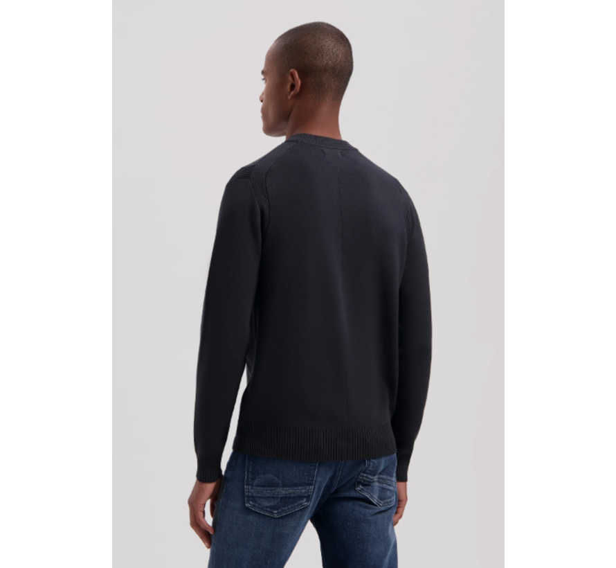 Techno Knit Fell Mock Neck Moonless Night (405600 - 994)