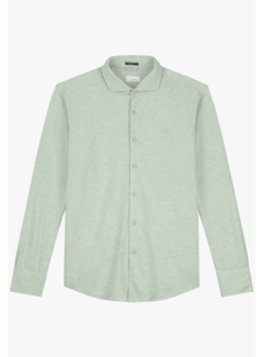 Dstrezzed Overhemd Melange Pique Kirk Smoke Green (303714 - 508)