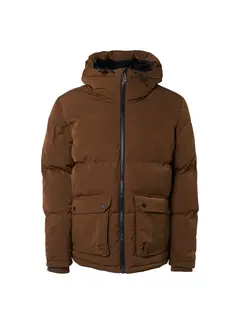 No Excess Winterjas Short Fit Hooded Padded Camel (21630824 - 140)
